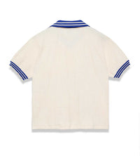 Vale Forever Futball Polo White/Blue back view