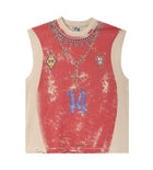 Vale Forever Futbol Muscle Sleeveless Tee Red