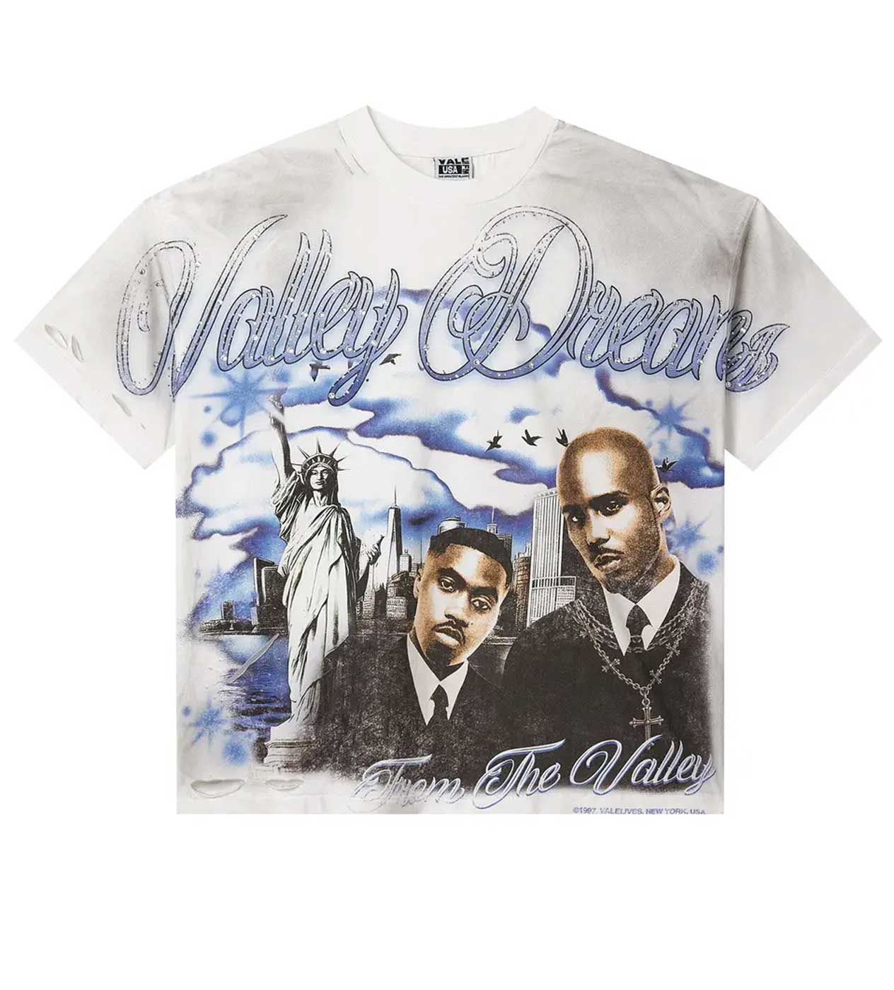 Vale Forever Godfather Bling Tee White