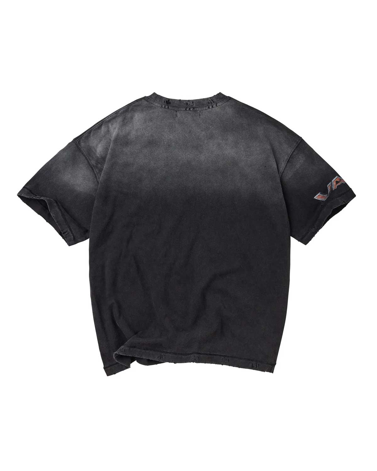 Vale Forever Heavyweight Tee black, back view of the washed black tee