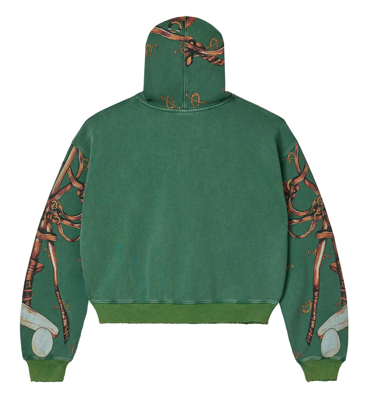 Vale Forever Heritage Zip Up Hoodie Green – Restock AR