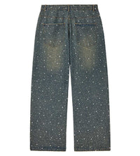 Vale Forever Iced Out Denim Pants Blue