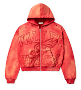 Vale Forever Inferno Garden Zip Up Hoodie Red