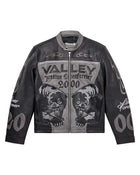 Vale Forever Inferno Motocroxxx Leather Jacket Black