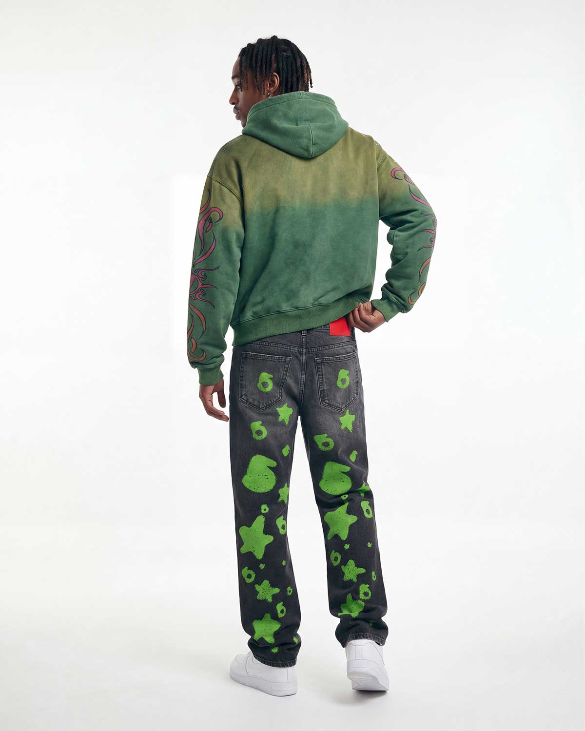 Vale Forever Inferno Zip Up Hoodie Green – Restock AR