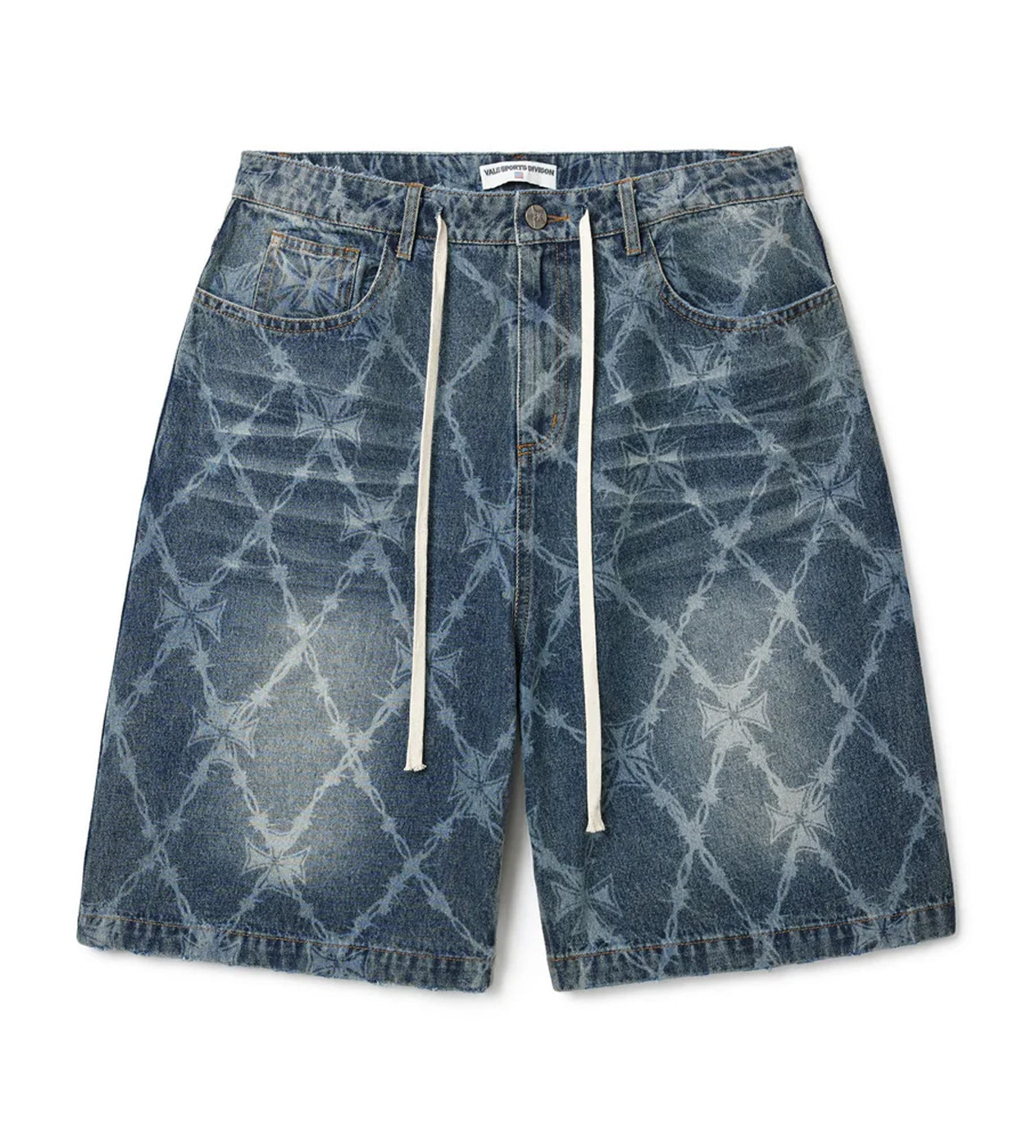 Vale Forever Ironwork Jorts Blue