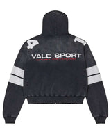 Vale Forever Jerzee Zip Up Hoodie Black