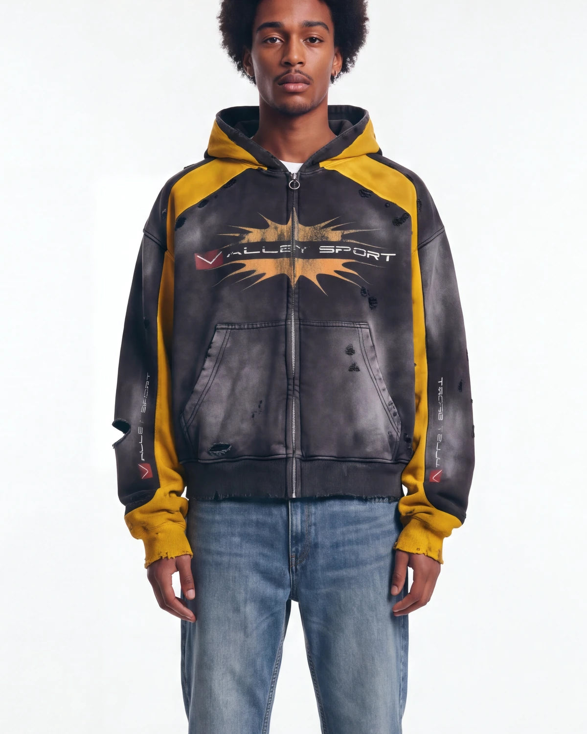 Vale Forever Khalifa Zip Up Black