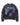 Vale Forever Kountry L/S black, washed long sleeve tee with a purple Vale Uni globe graphic, front view