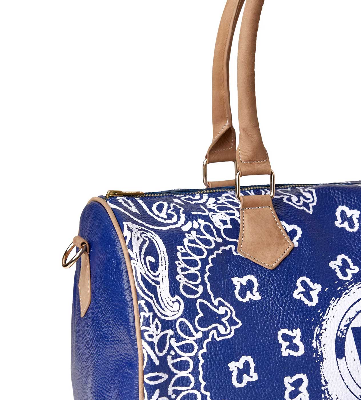 Vale Forever Leather Duffle Bag Navy – Restock AR