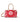 Vale Forever Leather Duffle Bag Red