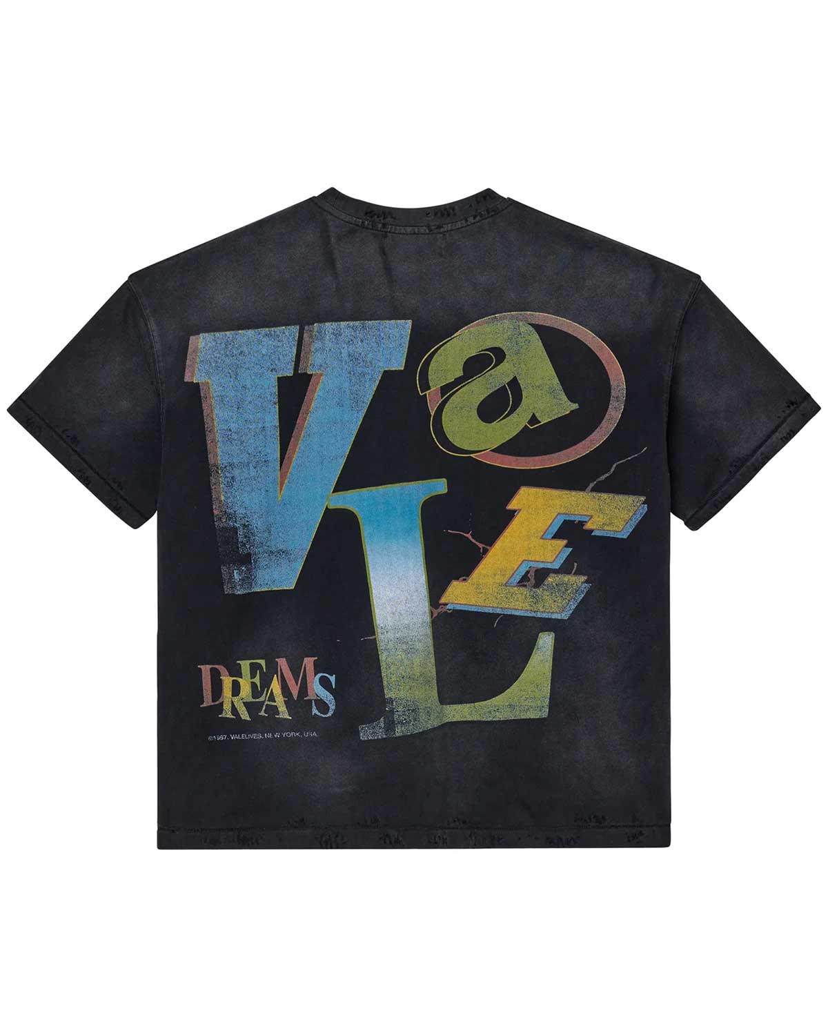 Vale Forever Leonard Boho Tee Black
