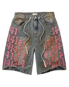 Vale Forever Lucky Charms Jorts Blue/Pink