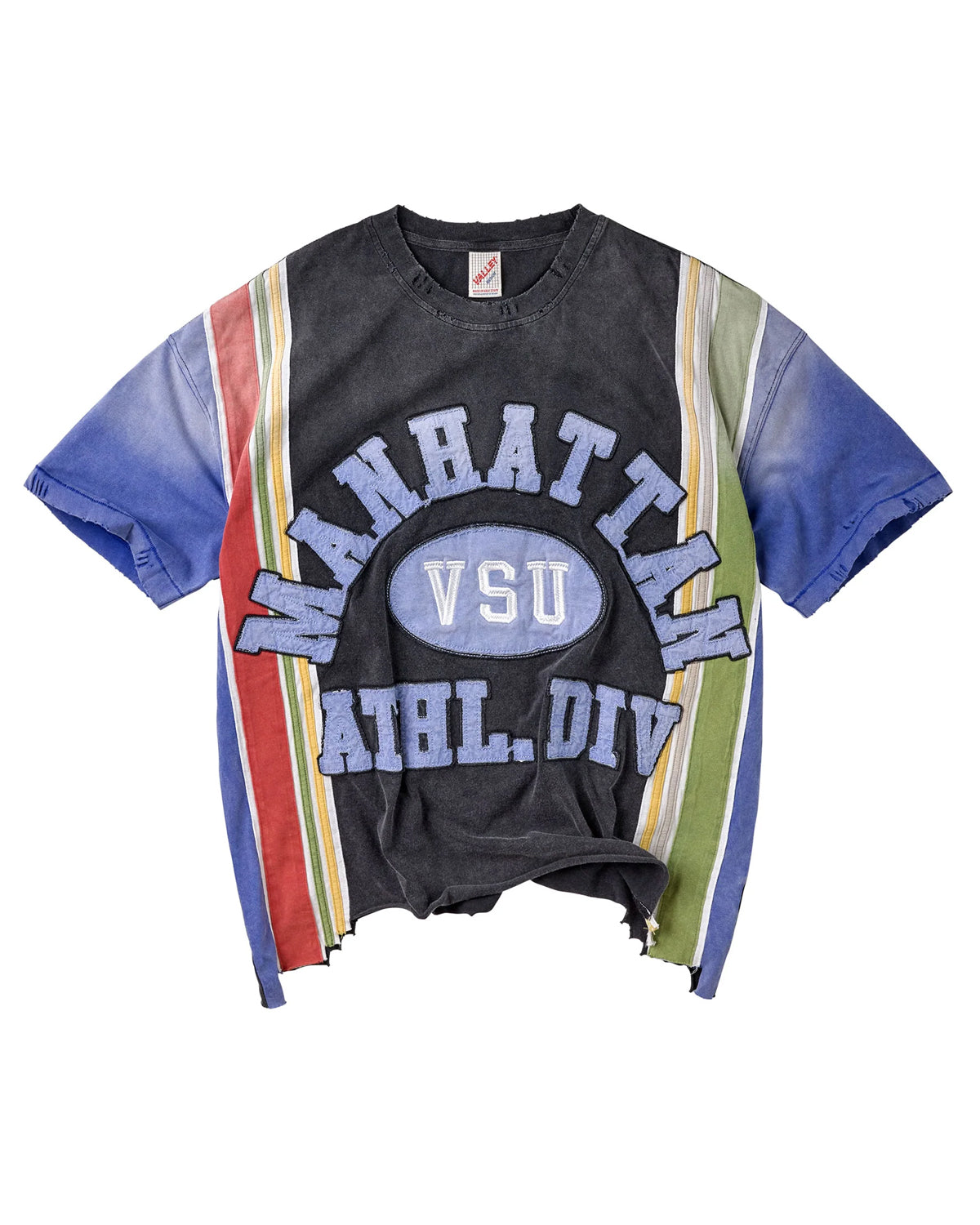 Vale Forever Manhattan Multi Color Thrashed Tee Black
