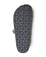 Vale Forever Matcha Clogs green, outsole view showing the geometric tread