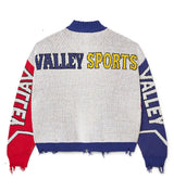 Vale Forever Motocroxxx Knit Sweater White