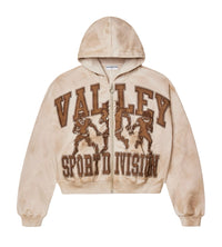 Vale Forever Mud Friday Zip Up Hoodie Brown