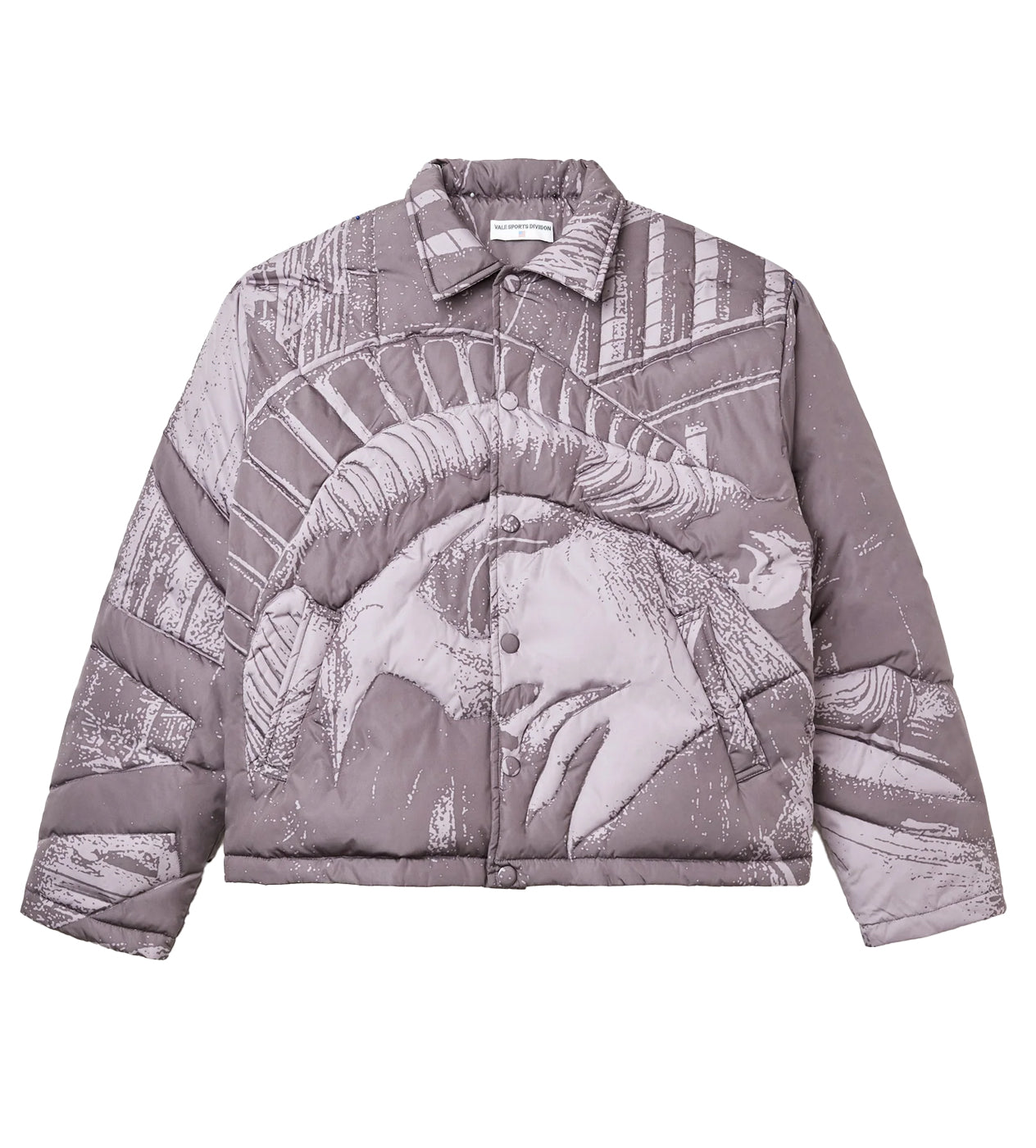 Vale Forever New York Puffer Jacket Grey