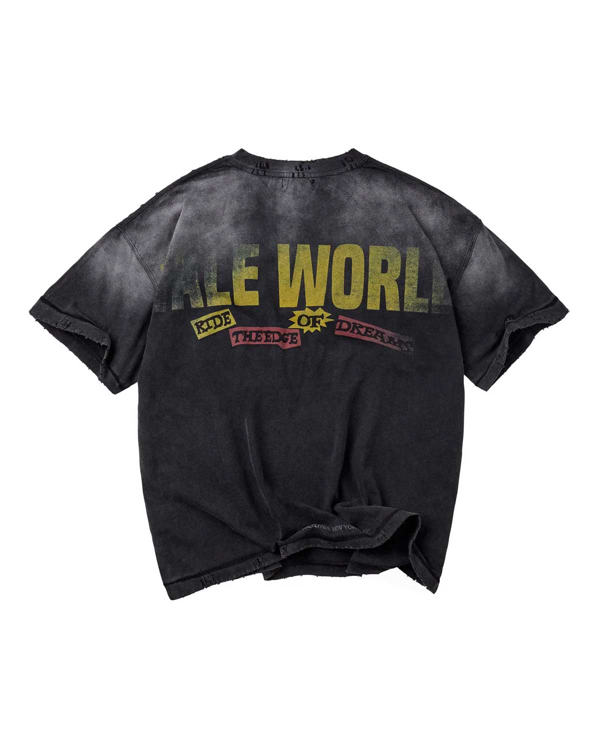 Vale Forever Newspaper Tee Black – Restock AR
