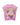 Vale Forever No Drugs Tank pink, washed pink cut-sleeve tee with rhinestone VSU NYC lettering and cartoon-face collage, front view