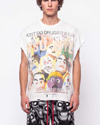 Vale Forever No Drugs Tank White