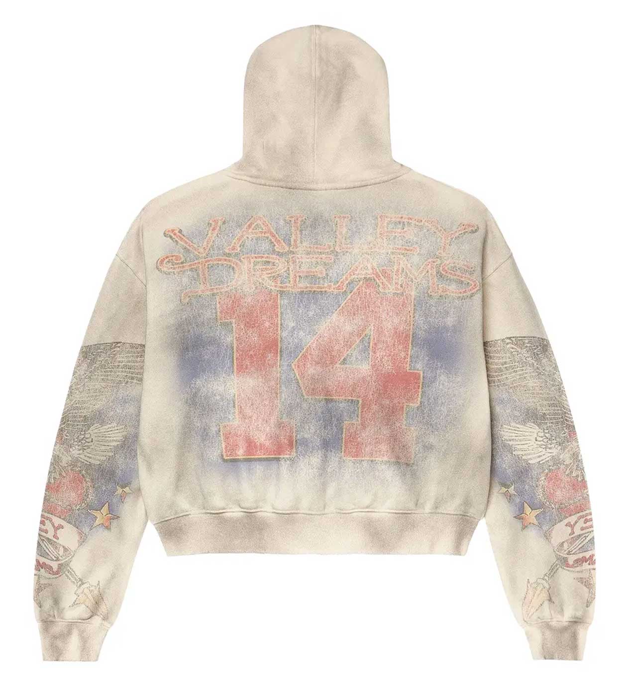 Vale Forever Nostalgia Zip Up Hoodie Cream – Restock AR
