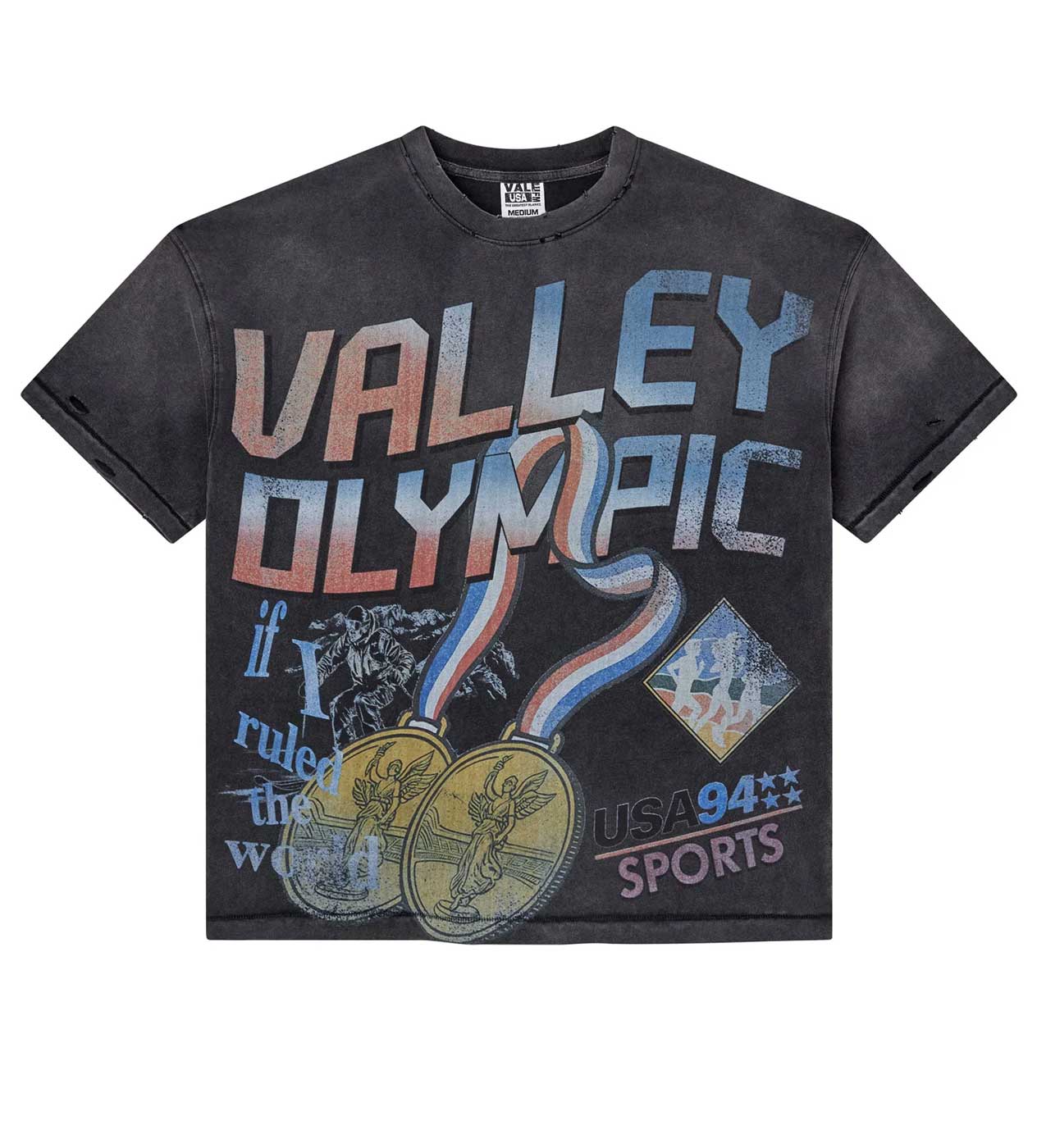 Vale Forever Laser Rugby Tee Black *In-Store Exclusive* – Restock AR