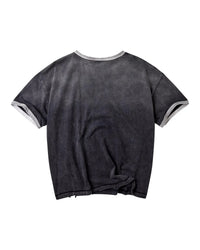Vale Forever Oreo Ringer Tee Black