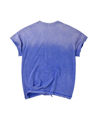 Vale Forever Osmosis Tank sapphire blue, plain faded back, back view