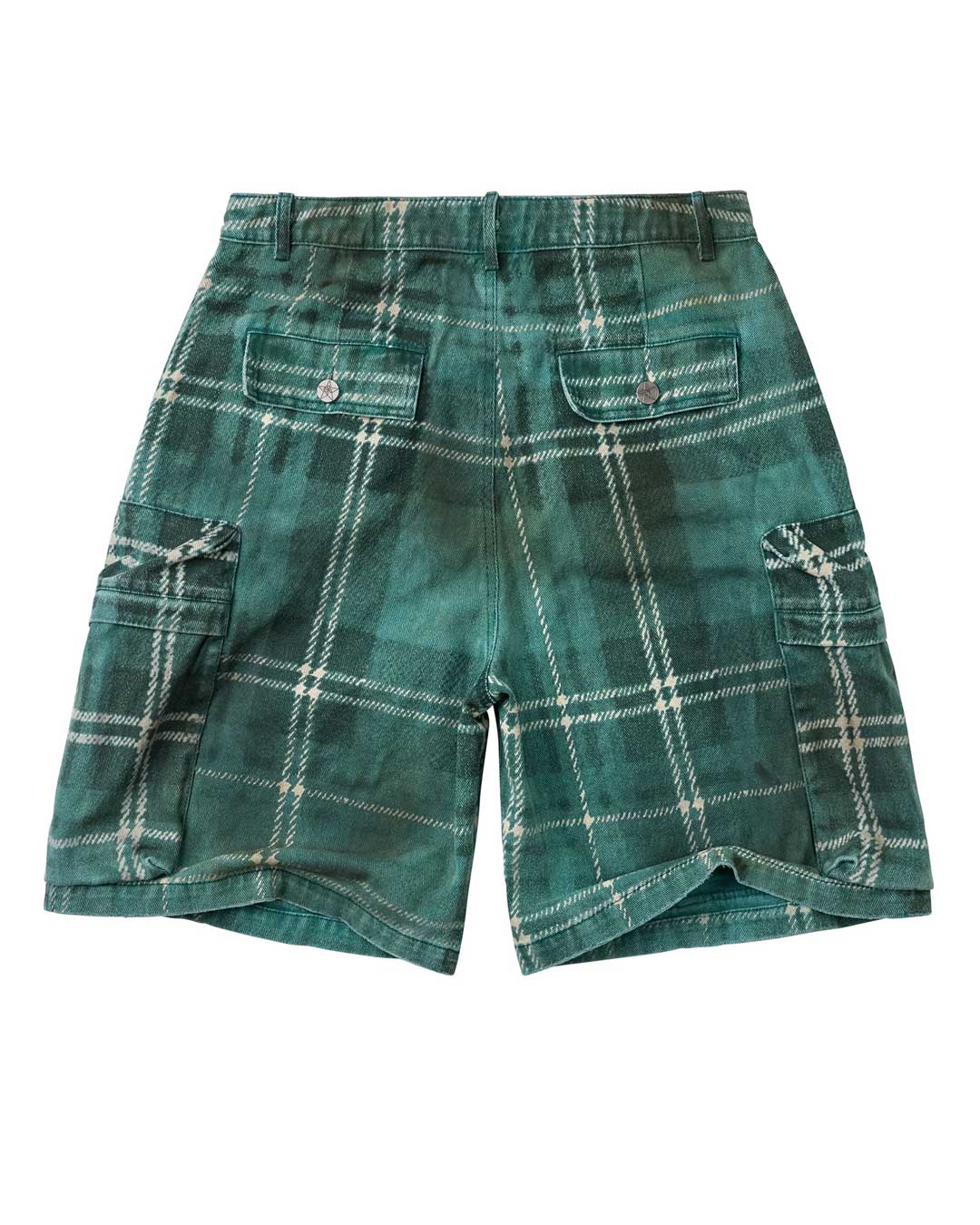 Vale Forever Oxford Camo Jorts Green