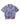 Vale Forever Paris Night Short Sleeve blue, camp-collar shirt with illustrated graphic panel and patches, front view