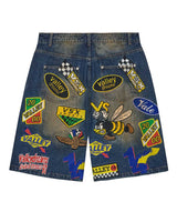 Vale Forever Passport Jorts Blue