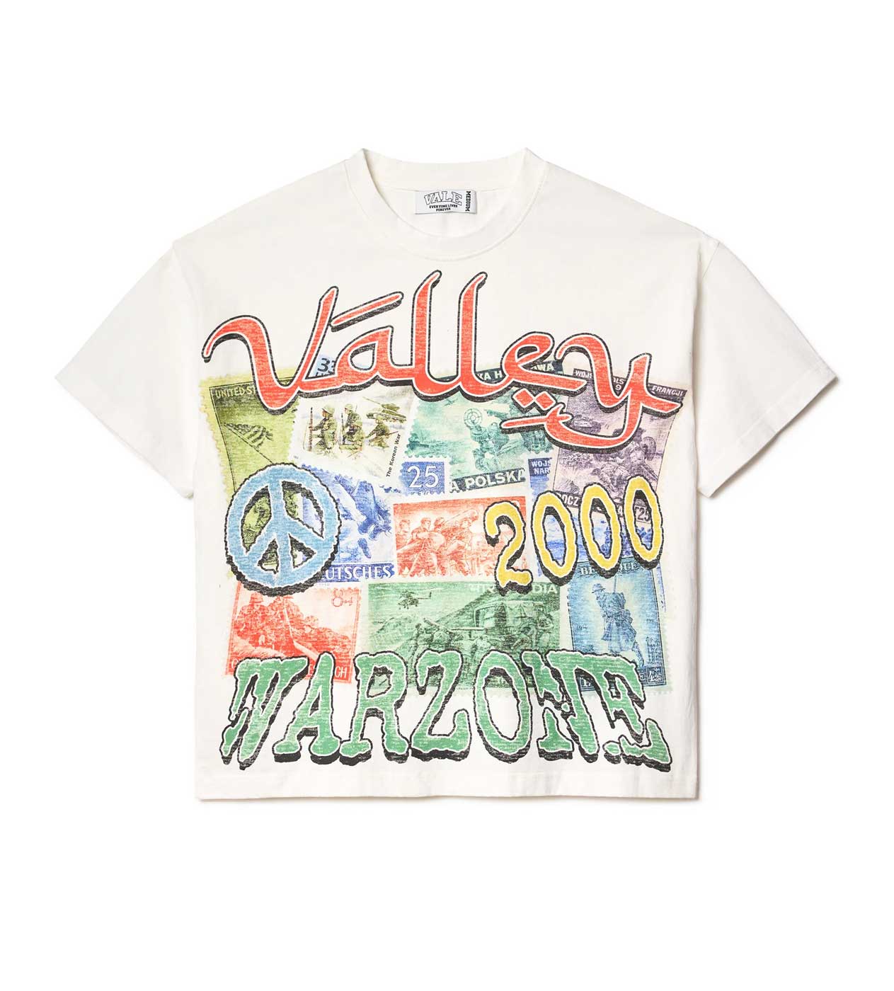 Vale Forever Passport Tee White front view