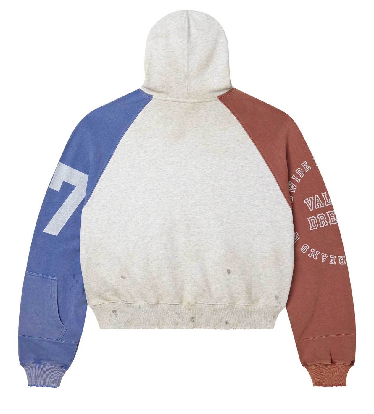 Vale Forever Patriot Chop N Screw Zip Up Hoodie Grey