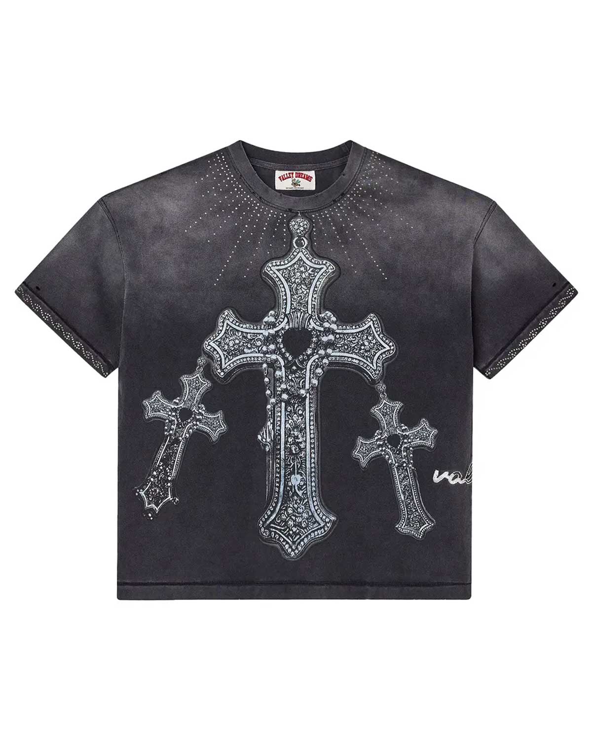 Vale Forever Pierced Tee Black