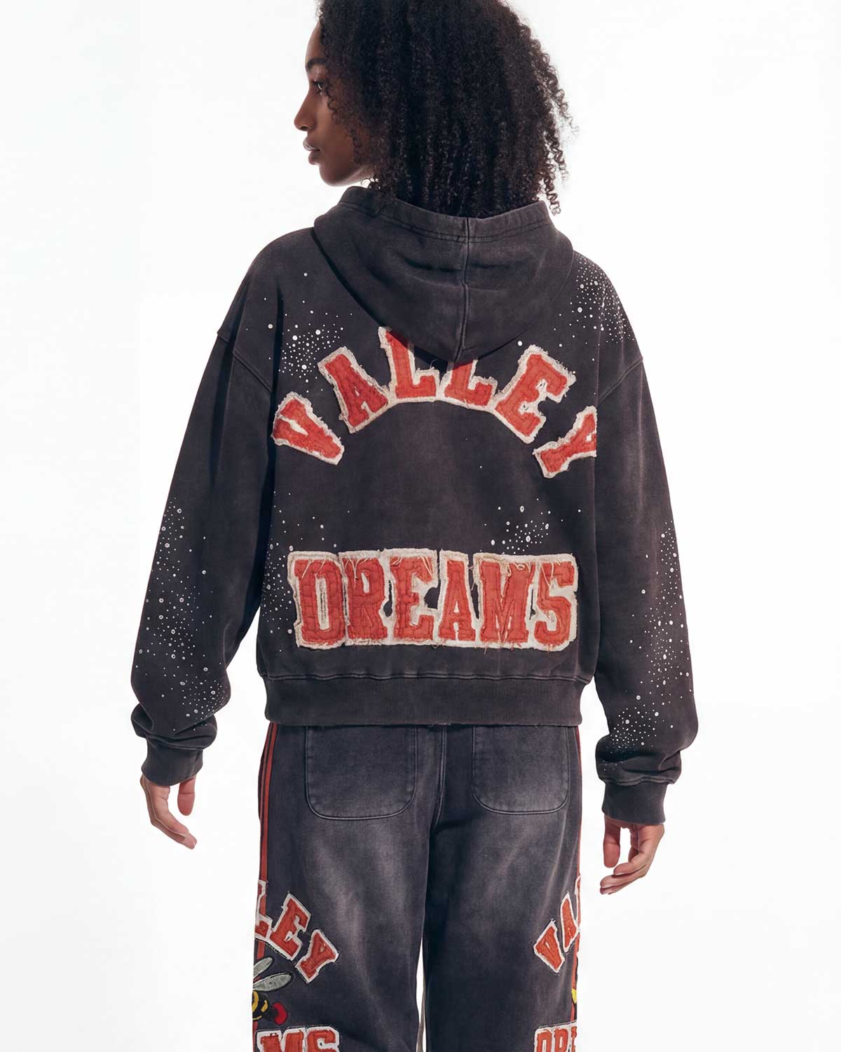 Vale Forever Pluto Cluster Zip Up Hoodie Black – Restock AR