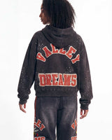 Vale Forever Pluto Cluster Zip Up Hoodie Black
