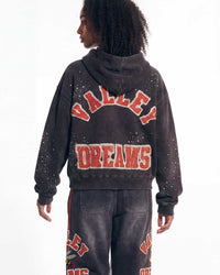 Vale Forever Pluto Cluster Zip Up Hoodie Black