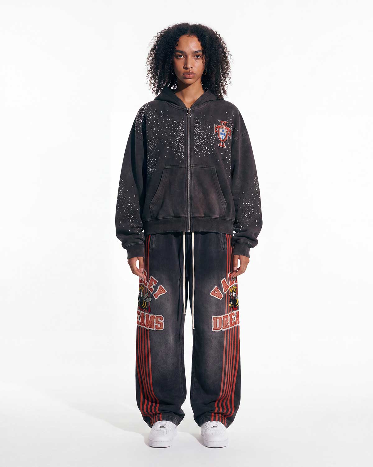 Vale Forever Pluto Cluster Zip Up Hoodie Black – Restock AR