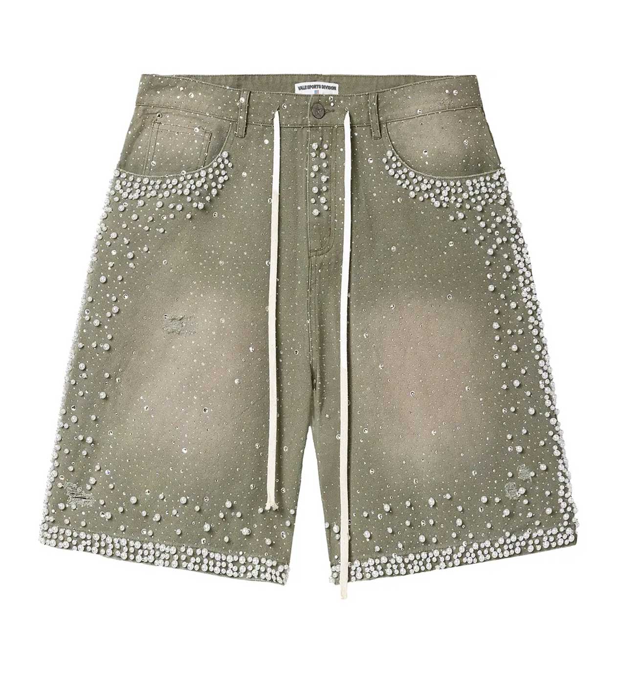 Vale Forever Rainforest Jorts Green