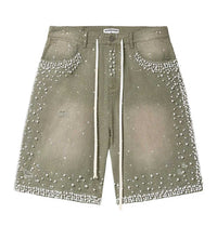 Vale Forever Rainforest Jorts Green