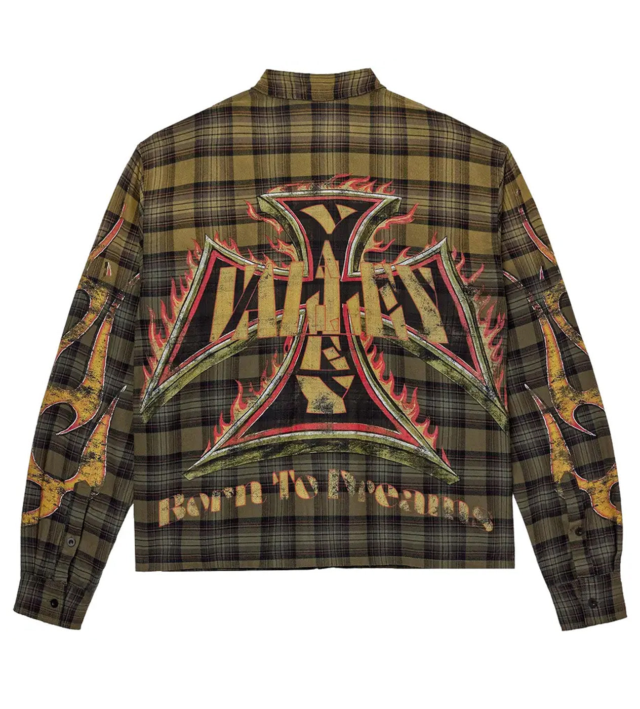 Vale Forever Green Day Flannel Green – Restock AR