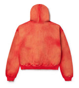 Vale Forever Red Garden Zip Up Hoodie Back View