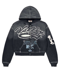 Vale Forever Religion Zip-Up Hoodie Black