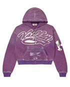 Vale Forever Religion Zip Up Hoodie Purple