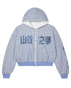 Vale Forever Reverso Thermal Zip Up Hoodie Blue
