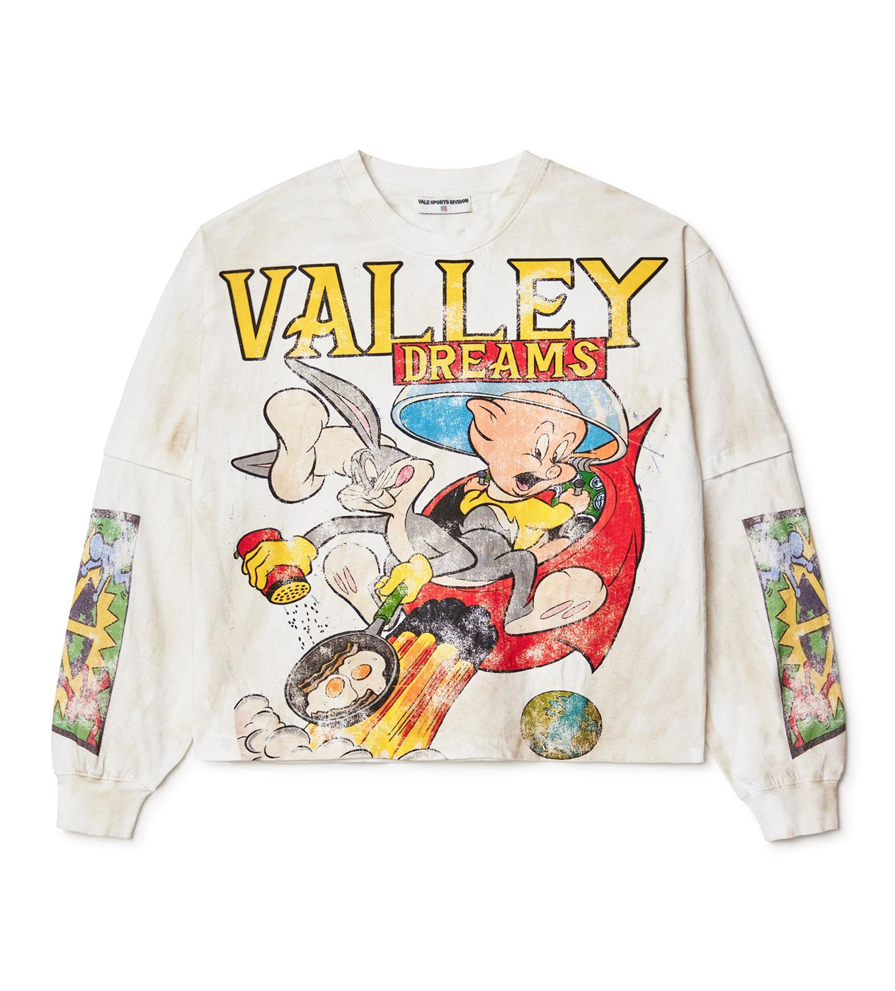 Vale Forever Saturday L/S Tee White