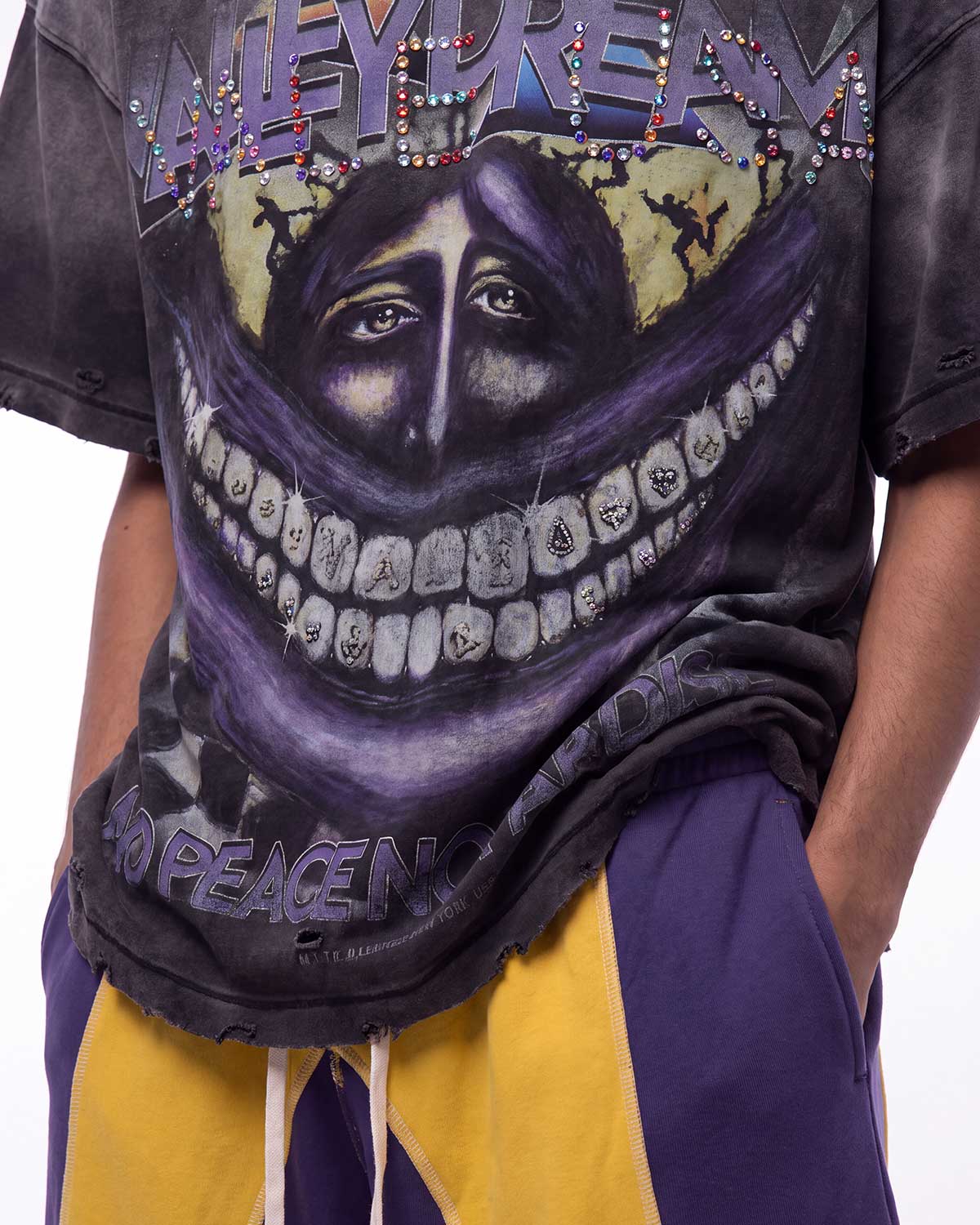 Vale Forever Smiley Face Tee Black