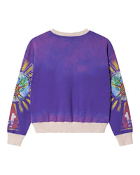 Vale Forever Space Alien Crewneck Purple