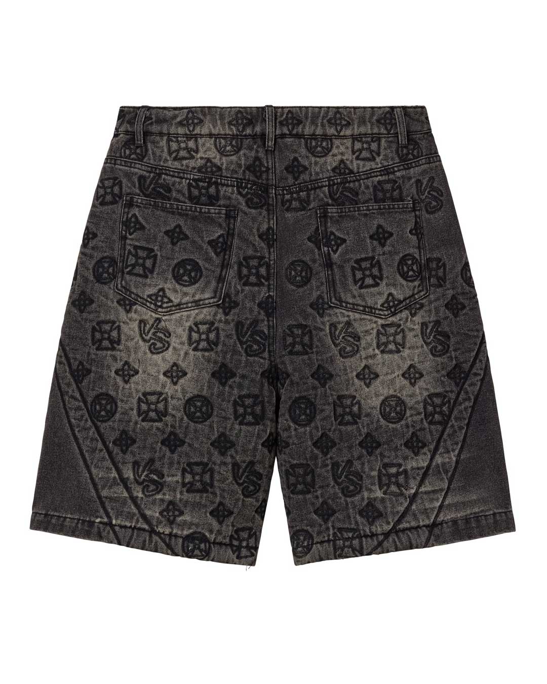 Vale Forever Spade Jorts Black